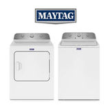 2-Piece Laundry Bundle: MVW4505MW Top Load Washer + MGD4500MW Gas Dryer