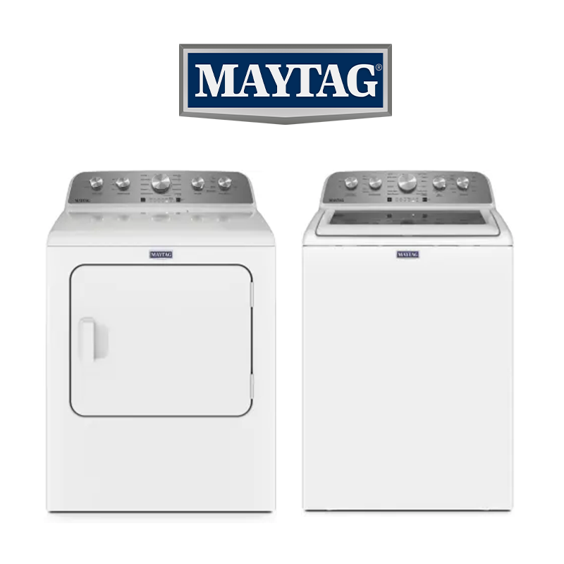 2-Piece Laundry Bundle: MVW5430MW Top Load Washer + MGD5430MW Gas Dryer