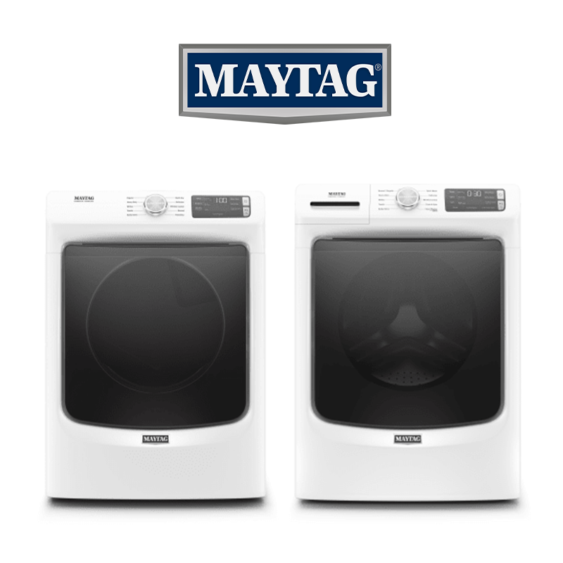 2-Piece Laundry Bundle: MHW5630HW Front Load Washer + MGD5630HW Gas Dryer