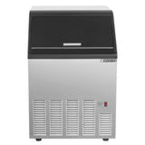 Maxx Ice Self-Contained Ice Machine, 125 lbs, Half Dice, w/Storage Bin, Stainless Steel/Black Trim - (MIM125H)