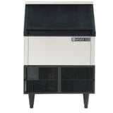 Maxx Ice Self-Contained Ice Machine, 265 lbs, Half Dice Cubes, Storage Bin, Stainless Steel/Black Trim - (MIM265H)