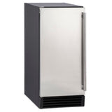 Maxx Ice 50 lb. Freestanding Icemaker in Stainless Steel and Black - (MIM50)