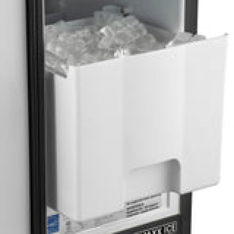 Maxx Ice 50 lb. Freestanding Icemaker in Stainless Steel and Black - (MIM50)