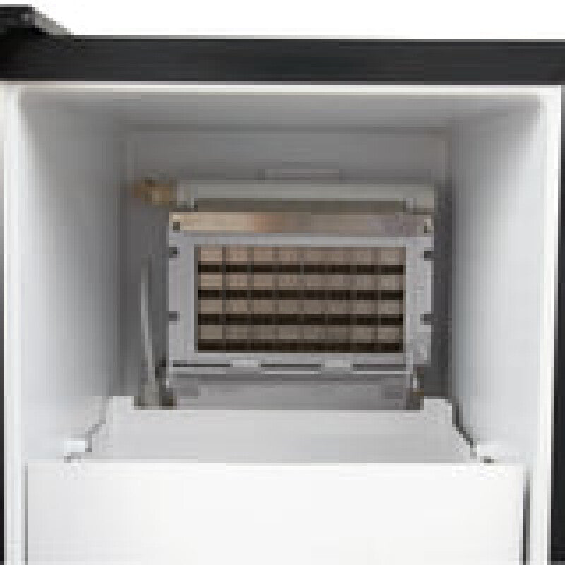Maxx Ice 50 lb. Freestanding Icemaker in Stainless Steel and Black - (MIM50)