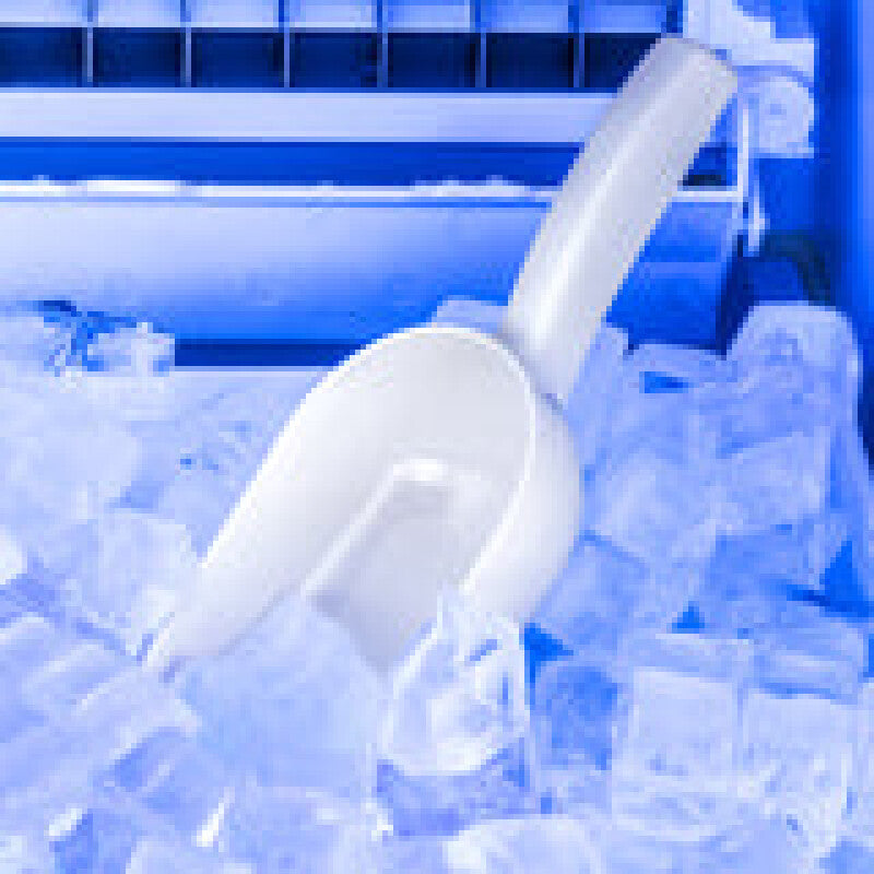 Maxx Ice 50 lb. Freestanding Icemaker in Stainless Steel and Black - (MIM50)