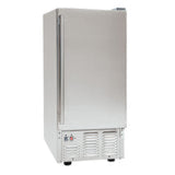 Maxx Ice Outdoor 50 lb. Freestanding Icemaker in Stainless Steel and Black - (MIM50O)