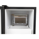Maxx Ice 50 lb. Freestanding Icemaker with Drain Pump in Stainless Steel - (MIM50P)