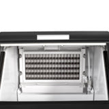Maxx Ice Self-Contained Ice Machine, 85 lbs, Half Dice Cubes, Storage Bin, Stainless Steel/Black Trim - (MIM85H)