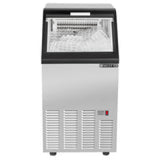 Maxx Ice Self-Contained Ice Machine, 85 lbs, Half Dice Cubes, Storage Bin, Stainless Steel/Black Trim - (MIM85H)
