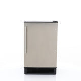 Maxx Ice Countertop or Built-In Ice Maker, 15 lbs, Crescent Cube, Black w/Stainless Steel Door - (MIMC15C)