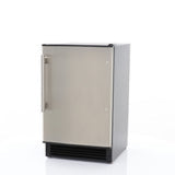 Maxx Ice Countertop or Built-In Ice Maker, 15 lbs, Crescent Cube, Black w/Stainless Steel Door - (MIMC15C)
