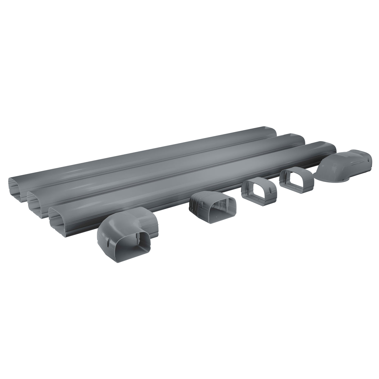 Lineguard® 4.5in Line Set Cover - Gray