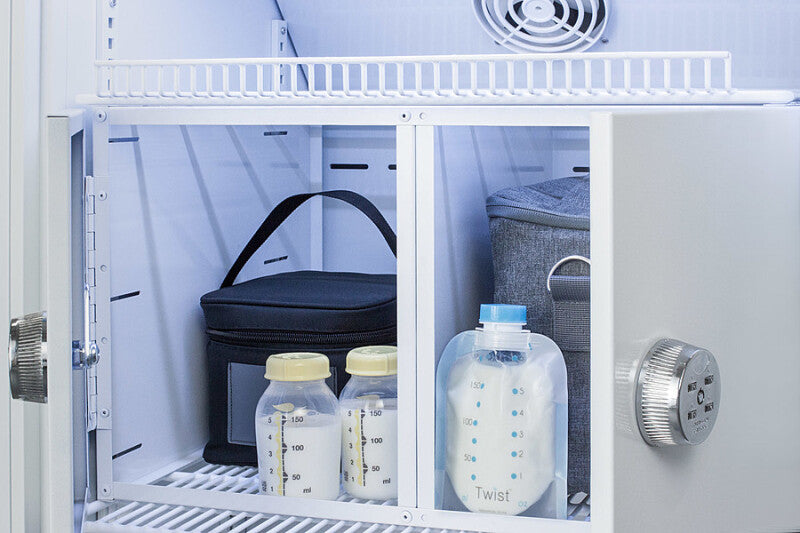 8 CU.FT. Momcube Breast Milk Refrigerator/microwave Combination - (MLRS8MCLKSCM1000SS)