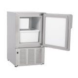 MMAR25S Compact Marine Ice Machine / RV & Boat Ice Machine - Stainless Steel - (MMAR25S)