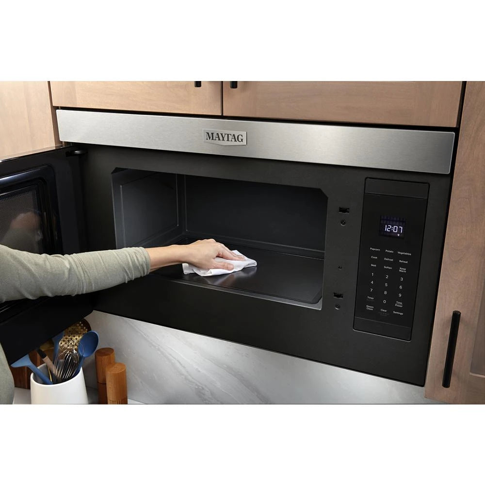 Over-the-Range Flush Built-In Microwave - 1.1 Cu. Ft. - (MMMF6030PW) - MAYTAG
