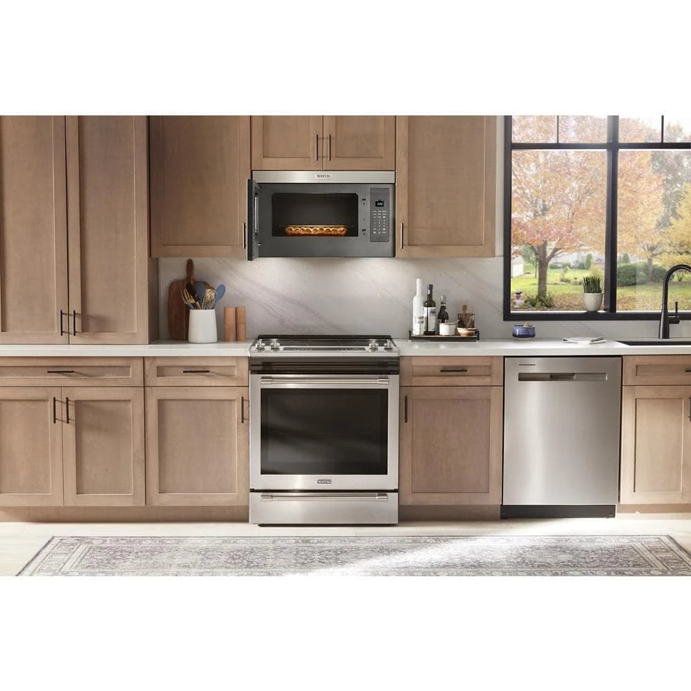 Over-the-Range Flush Built-In Microwave - 1.1 Cu. Ft. - (MMMF6030PZ) - MAYTAG