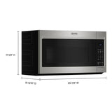 Over-The-Range Microwave with Non-Stick Interior Coating - 1.7 Cu. Ft. - (MMMS4230PZ)