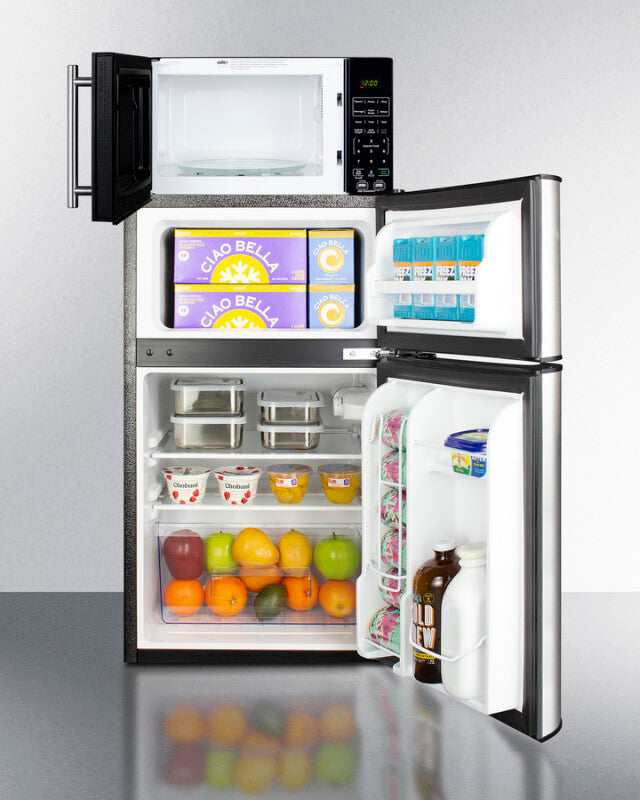 Microwave/refrigerator-freezer Combination With Allocator - (MRF34BSSA)
