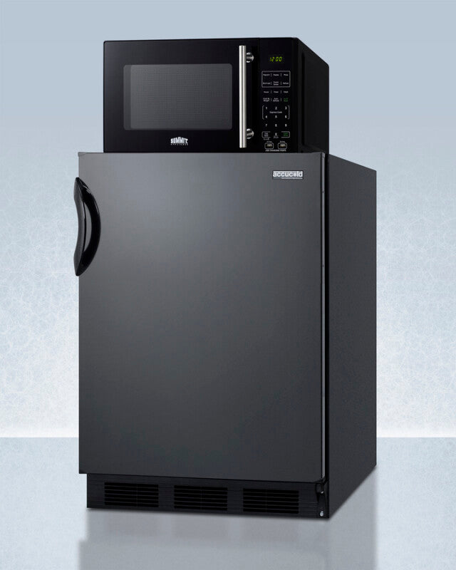 Microwave/refrigerator-freezer Combination With Allocator - (MRF66BKA)