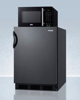 Microwave/refrigerator-freezer Combination With Allocator - (MRF66BKA)