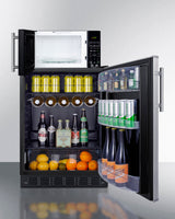 Microwave/refrigerator Combination With Allocator - (MRF6BK2SSA)