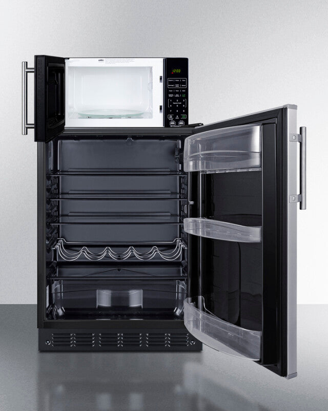 Microwave/refrigerator Combination With Allocator - (MRF6BK2SSA)