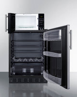 Microwave/refrigerator Combination With Allocator - (MRF6BK2SSA)