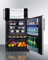 Microwave/refrigerator Combination With Allocator - (MRF6BK2SSA)