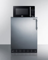 Microwave/refrigerator Combination With Allocator - (MRF6BK2SSALHD)