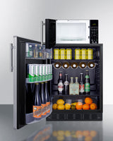 Microwave/refrigerator Combination With Allocator - (MRF6BK2SSALHD)