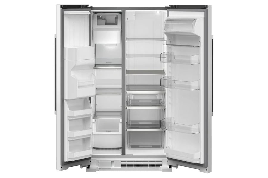 36-Inch Wide Side-by-Side Refrigerator - 25 Cu. Ft. - (MRSF4036PW)