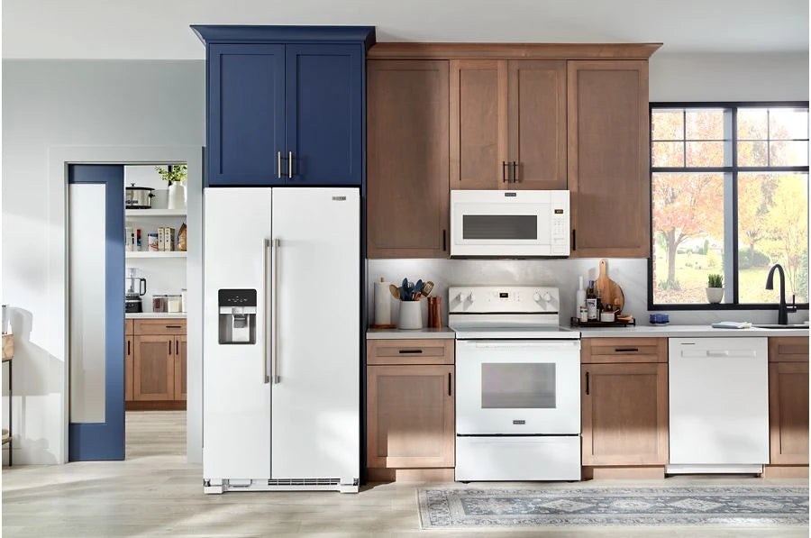 36-Inch Wide Side-by-Side Refrigerator - 25 Cu. Ft. - (MRSF4036PW)
