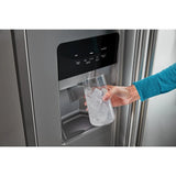 36-Inch Wide Side-by-Side Refrigerator - 25 Cu. Ft. - (MRSF4036PW)