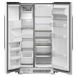 36-Inch Wide Side-by-Side Refrigerator - 25 Cu. Ft. - (MRSF4036PW)