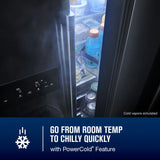 36-inch Wide Full-Depth Side-by-Side Refrigerator with Arctic Blue Interior - 28.7 Cu. Ft. - (MRSF6636RZ)