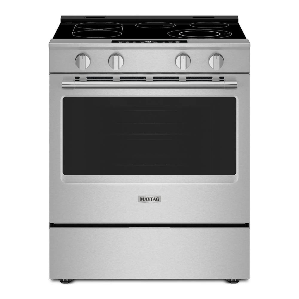 30-Inch Wide Slide-In Electric Range with Grill Mode and No Preheat Air Fry - 5.3 Cu. Ft. - (MSES7030SZ)