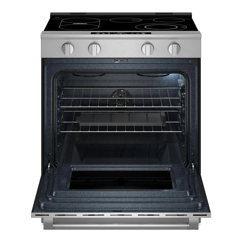 30-Inch Wide Slide-In Electric Range with Grill Mode and No Preheat Air Fry - 5.3 Cu. Ft. - (MSES7030SZ)