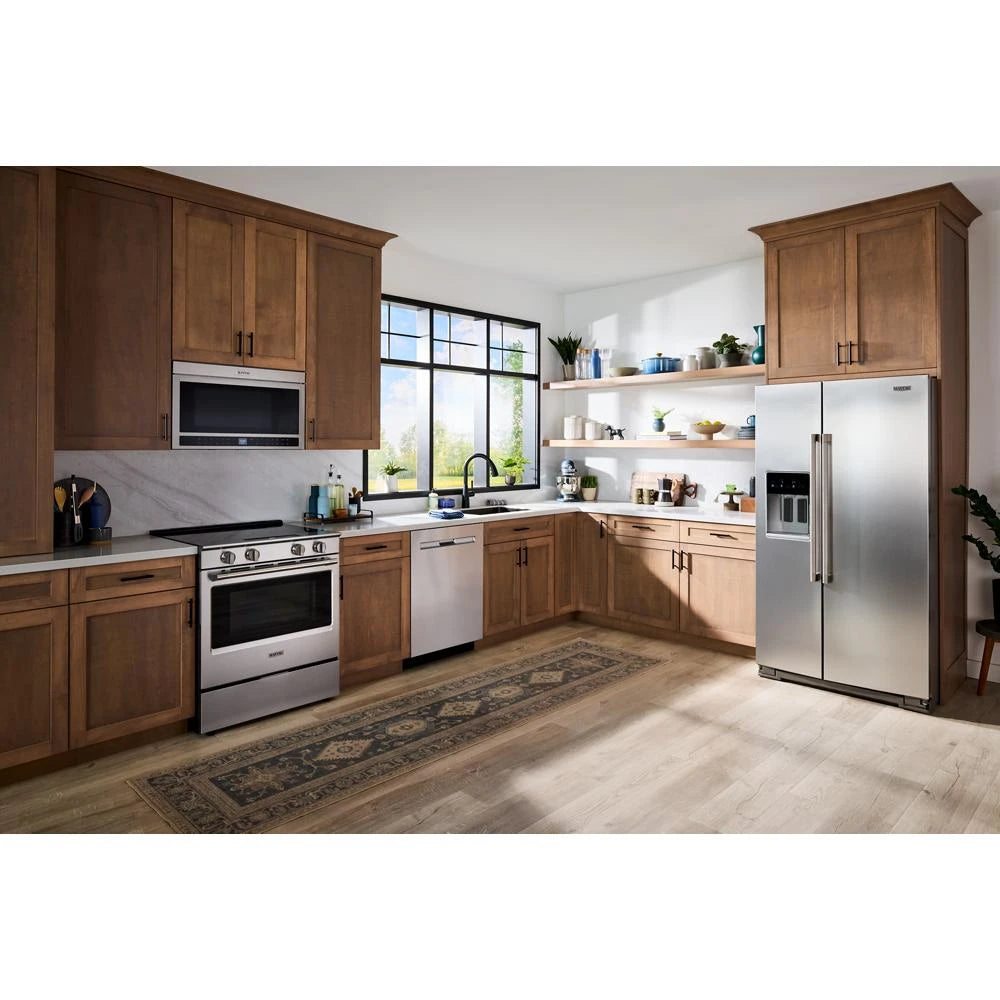 30-Inch Wide Slide-In Electric Range with Grill Mode and No Preheat Air Fry - 5.3 Cu. Ft. - (MSES7030SZ)