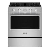30-Inch Wide Slide-In Gas Range with Grill Mode and No Preheat Air Fry - 5.0 Cu. Ft. - (MSGS7030SZ)