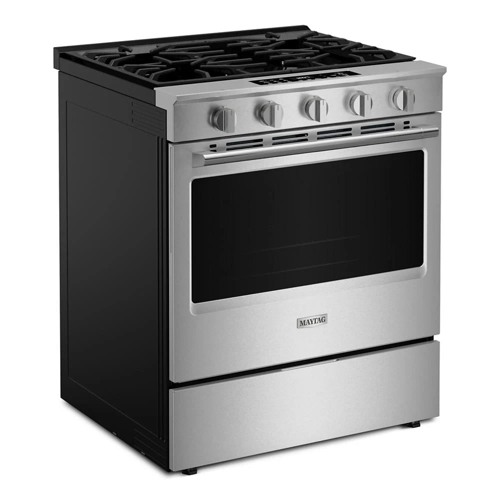 30-Inch Wide Slide-In Gas Range with Grill Mode and No Preheat Air Fry - 5.0 Cu. Ft. - (MSGS7030SZ)