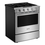 30-Inch Wide Slide-In Gas Range with Grill Mode and No Preheat Air Fry - 5.0 Cu. Ft. - (MSGS7030SZ)