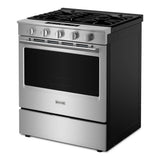 30-Inch Wide Slide-In Gas Range with Grill Mode and No Preheat Air Fry - 5.0 Cu. Ft. - (MSGS7030SZ)