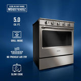 30-Inch Wide Slide-In Gas Range with Grill Mode and No Preheat Air Fry - 5.0 Cu. Ft. - (MSGS7030SZ)