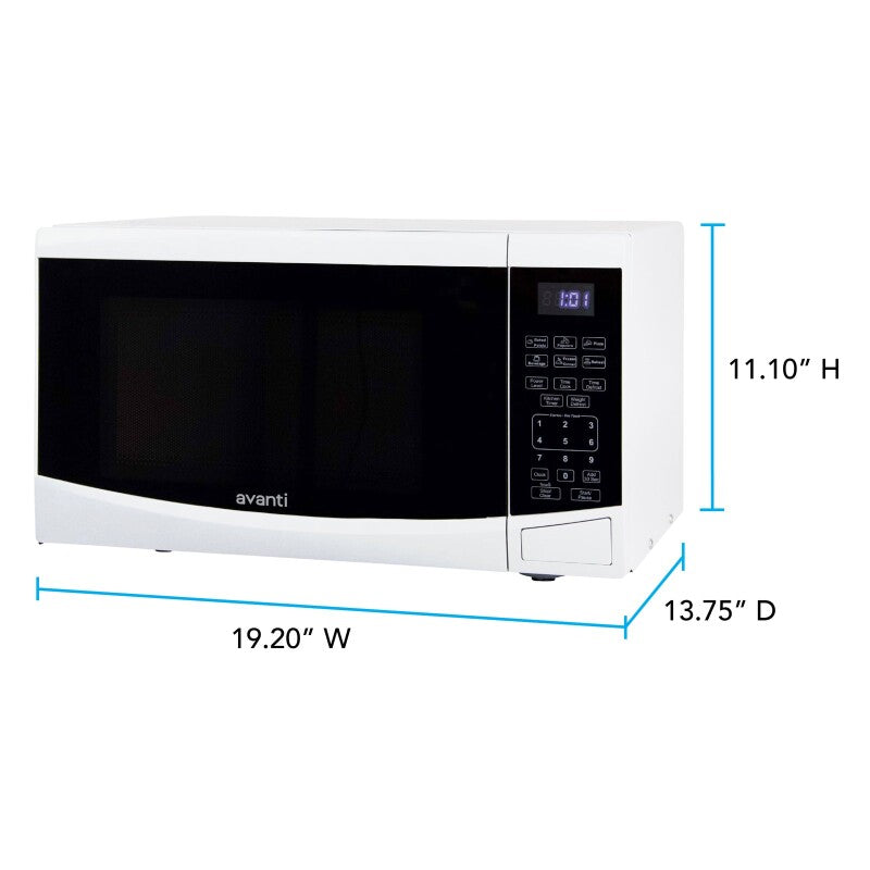 0.9 cu. ft. Microwave Oven - (MT09V0W) - AVANTI
