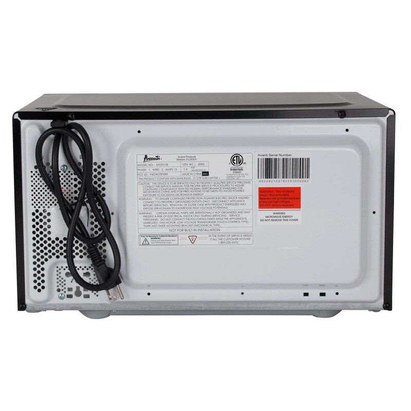 0.9 cu. ft. Microwave Oven - (MT09V3S) - AVANTI