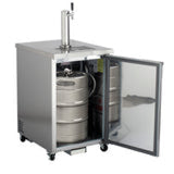 Maxx Cold Single Tower Beer Dispenser, 7.2 cu. ft., 1 Barrel/Keg (204L), in Stainless Steel - (MXBD241SHC)