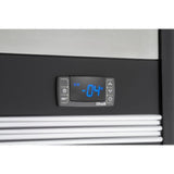 Maxx Cold Single Door Reach-In Freezer, Top Mount, 19 cu. ft. Storage Capacity, in Stainless Steel - (MXCF19FDHC)