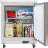 Maxx Cold Single Door Undercounter Freezer, 6.5 cu. ft. Storage Capacity, in Stainless Steel - (MXCF27UHC)