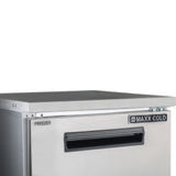 Maxx Cold Single Door Undercounter Freezer, 6.5 cu. ft. Storage Capacity, in Stainless Steel - (MXCF27UHC)