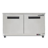 Maxx Cold Double Door Undercounter Freezer, 15.5 cu. ft. Storage Capacity, in Stainless Steel - (MXCF60UHC)